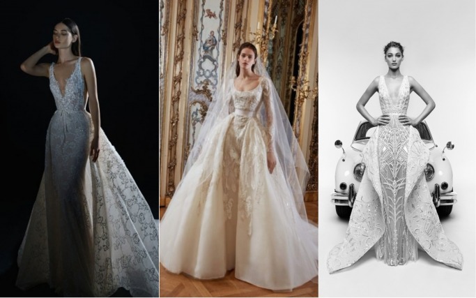 Spring 2019 Bridal Collections Spring 2019 Bridal Collections Open-Front Skirts